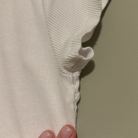 🦇 EUC American Eagle ribbed bodysuit L - Picture 8 of 8